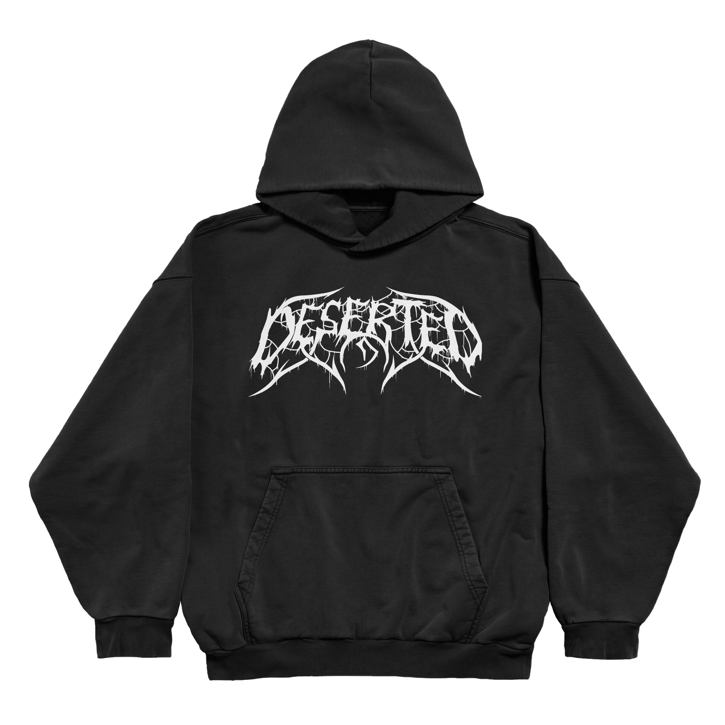 Black Heavy Metal Hoodie