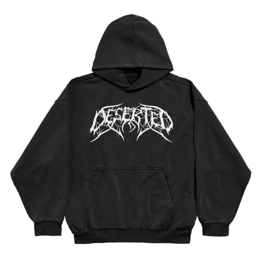 Black Heavy Metal Hoodie