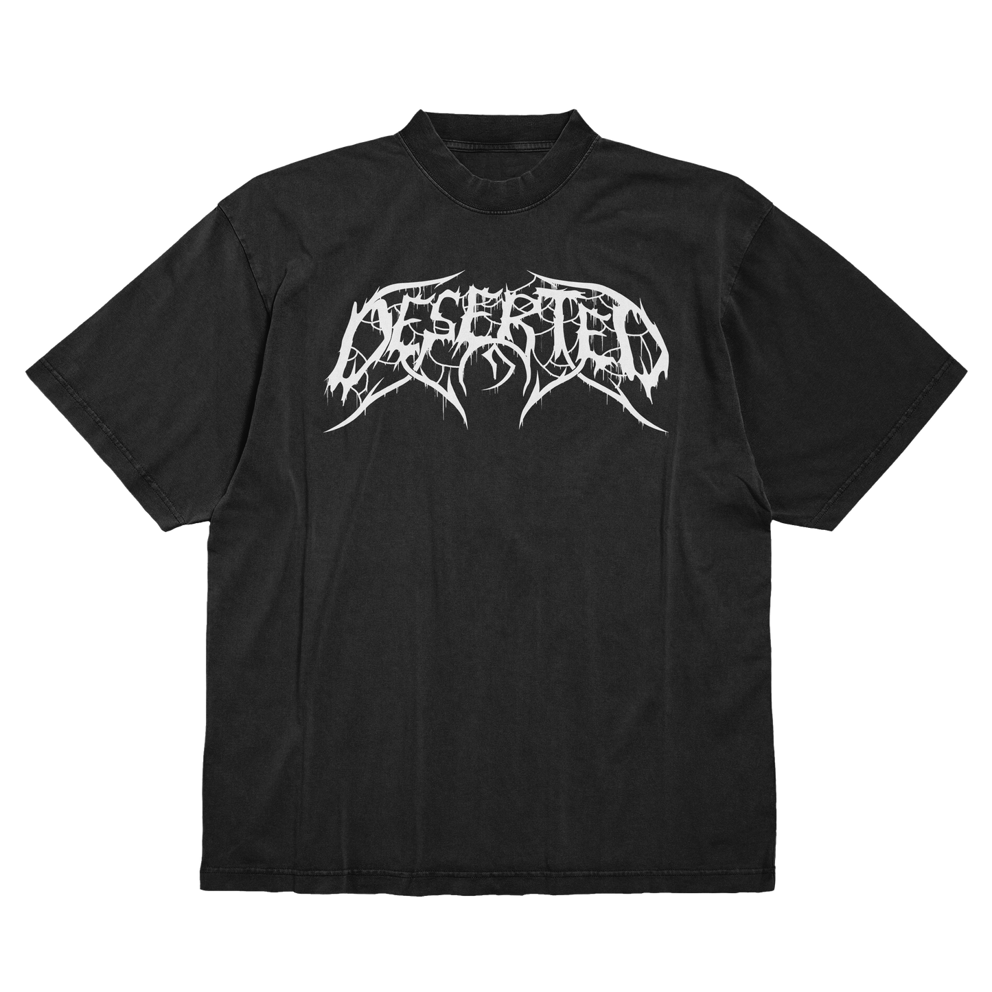 Black heavy metal Tee
