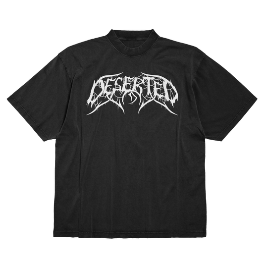 Black heavy metal Tee